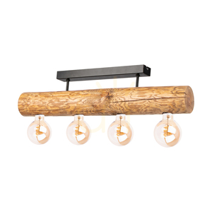 Lampa Sufitowa Core Brązowy/Czarny 4xE27 70 cm small 0