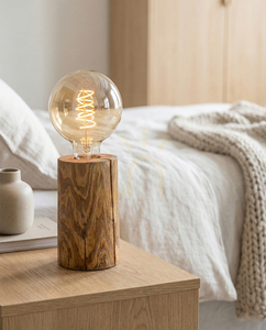 Lampa Stołowa Core Brązowy 1xE27 Ø8-12 cm 1 Lampa Stołowa Core Brązowy 1xE27 Ø8-12 cm small 1