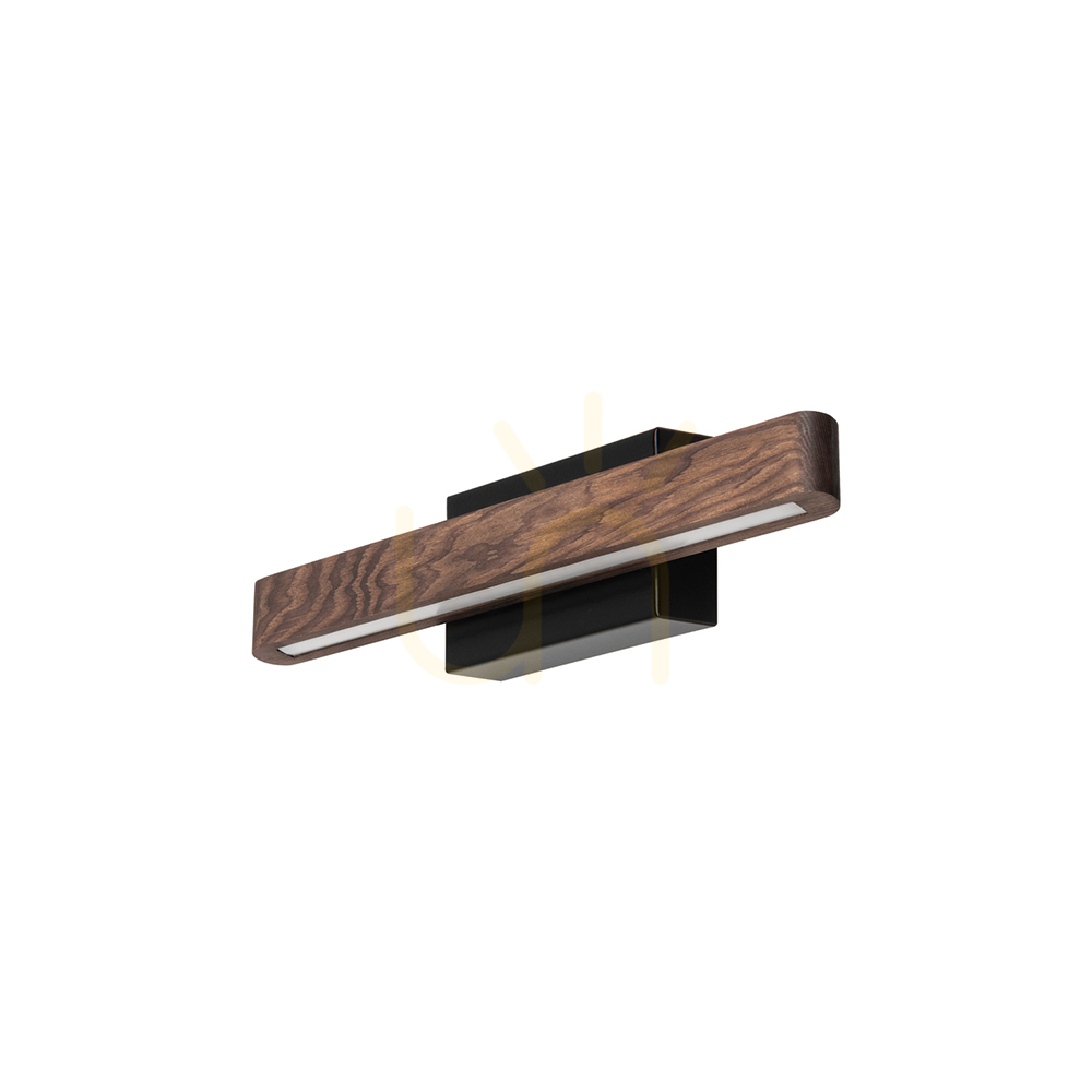 Sprawdź Kinkiet Forestier Orzech/Czarny 1xLED 7 W 40 cm Kinkiet Forestier Orzech/Czarny 1xLED 7 W 40 cm