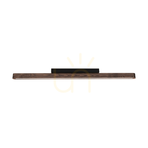Sprawdź Lampa Sufitowa Forestier Orzech/Czarny 1xLED 17 W 90 cm