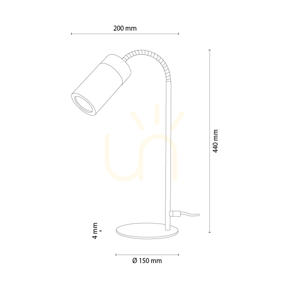 Zobacz Lampa Stołowa Artemis Dąb olejowany/Czarny 1xGU10 6 W 20 cm Lampa Stołowa Artemis Dąb olejowany/Czarny 1xGU10 6 W 20 cm