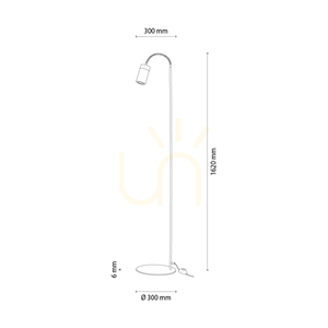 Lampa Podłogowa Artemis Dąb olejowany/Czarny 1xGU10 6 W 35 cm 1 Lampa Podłogowa Artemis Dąb olejowany/Czarny 1xGU10 6 W 35 cm small 1