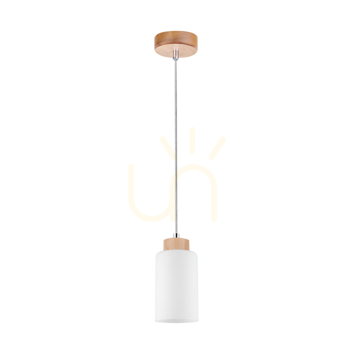 Sprawdź Lampa Wisząca Selva Dąb olejowany 1xE27 Ø10 cm