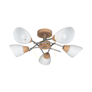Lampa Sufitowa Oska Dąb olejowany 5xE27 70 cm 0 Lampa Sufitowa Oska Dąb olejowany 5xE27 70 cm small 0