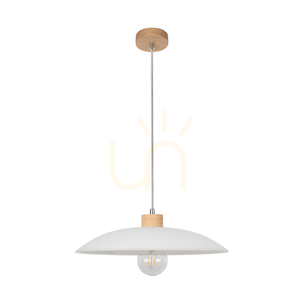 Sprawdź Lampa Wisząca Vox Dąb olejowany 1xE27 Ø35 cm Lampa Wisząca Vox Dąb olejowany 1xE27 Ø35 cm