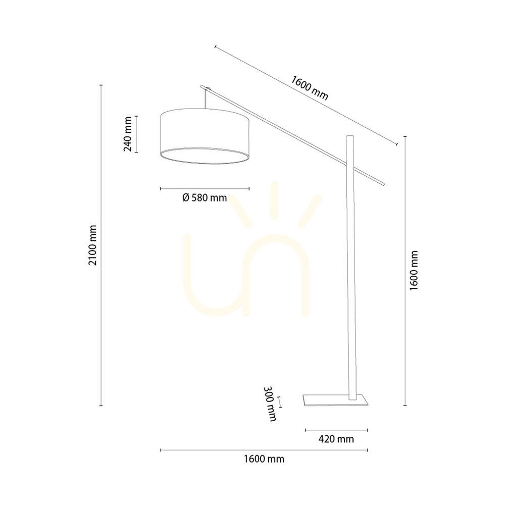 Obejrzyj Lampa Podłogowa Savra Dąb olejowany/Czarny Abażur Biały 1xE27 160 cm Lampa Podłogowa Savra Dąb olejowany/Czarny Abażur Biały 1xE27 160 cm