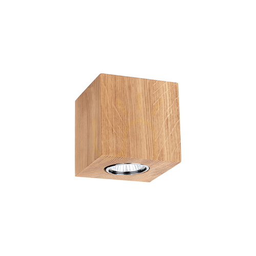 Sprawdź Lampa Sufitowa Pevex Dąb olejowany 1xGU10 10 cm