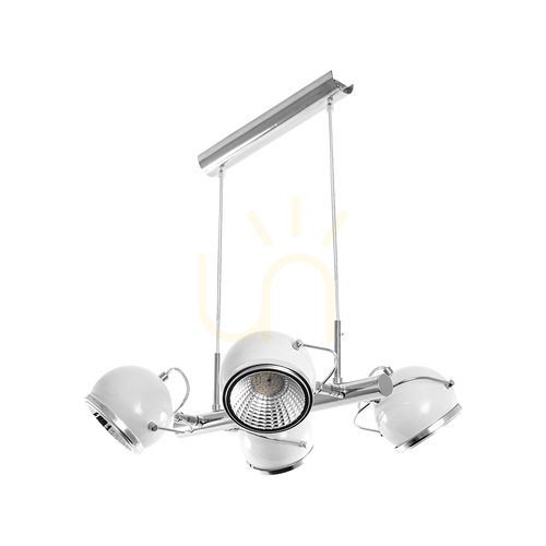 Sprawdź Lampa Wisząca Ball incl. 4xGU10 LED 6W Biały 40 cm