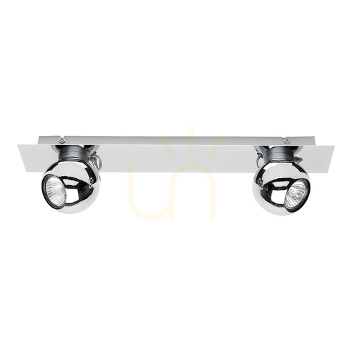 Sprawdź Listwa Sergio 2xGU10 Led 5W Chrom 45 cm