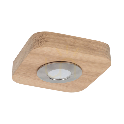 Sprawdź Lampa Sufitowa Sunniva Incl. 1xLED 5W Dąb Olejowany/Satyna 14 cm