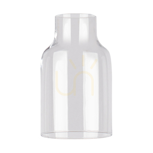 Lampa Wisząca Alessandro 1xE27 Max.60W Drewno Bukowe Orzechowe/Czarny Metal/Czarny Kabel PVC/Transparentny Szklany Klosz Ø10 cm small 1