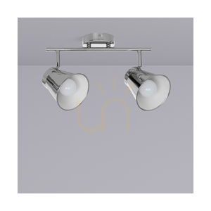Lampa Sufitowa Amanda 2xE27 Max.60W Chrom Metal 45 cm small 2