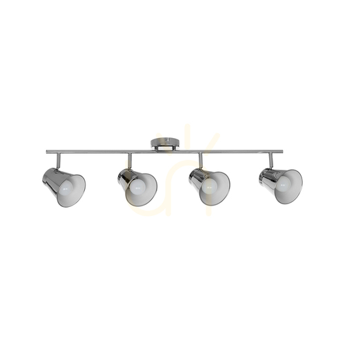 Sprawdź Lampa Sufitowa Amanda 4xE27 Max.60W Chrom Metal 87 cm