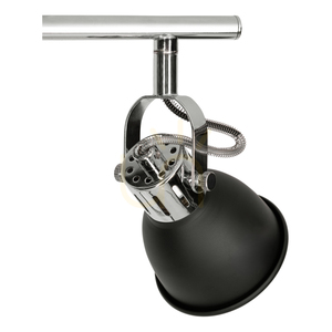 Lampa Sufitowa Anita 3xGU10 Max.50W Czarny/Chrom Metal 56.5 cm small 2