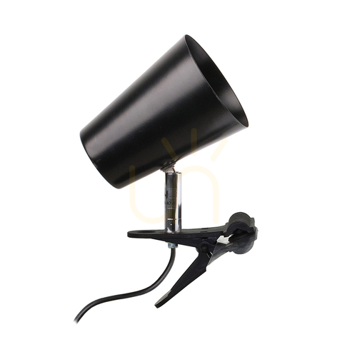 Sprawdź Lampa Biurkowa Z Klipsem Astrid 1xE14 Max.40W Czarny Metal 18 cm