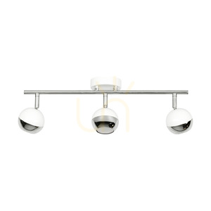 Lampa Sufitowa Bianca 3xGU10 Max.50W Biały/Chrom Metal 48.5 cm small 0