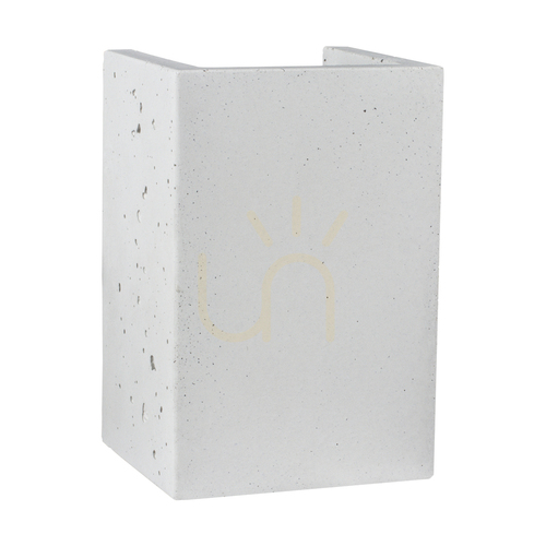 Sprawdź Kinkiet Block 2xGU10 Max.6W Biały Beton 10 cm
