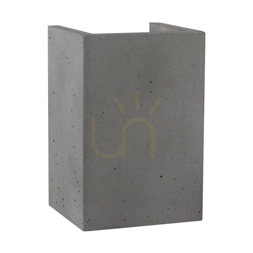 Sprawdź Kinkiet Block 2xGU10 Max.6W Szary Beton 10 cm