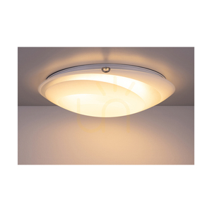 Lampa Sufitowa Circle Incl.1xLED 2700K 30W Chrom Metal/Biały Szklany Klosz Ø50 cm small 3