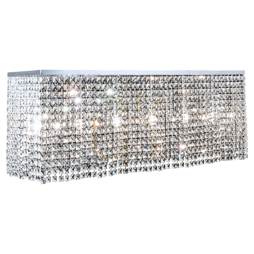 Sprawdź Lampa Sufitowa Euphoria 6xE14 Max.40W Chrom Metal/Transparentne Kryształy 110 cm