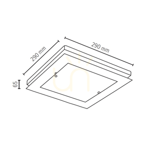 Kinkiet Finn 1xLED 2700K 14W Drewno Bukowe Orzechowe/Biało-Transparentne Szkło 29 cm small 2
