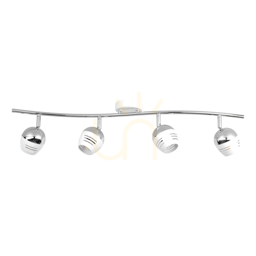 Sprawdź Lampa Sufitowa Hypnos 4xG9 Max.28W Chrom/Biały Metal 76.5 cm