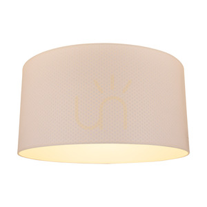 Lampa Podłogowa Leila 1xE27 Max.60W Chrom Metal/Transparentny Kabel PVC/Abażur z Papieru i PCV z Wzorem w Kropki Ø50 cm small 3
