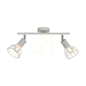 Lampa Sufitowa Megan 2xE14 Max.40W Biały Metal 37.5 cm small 1