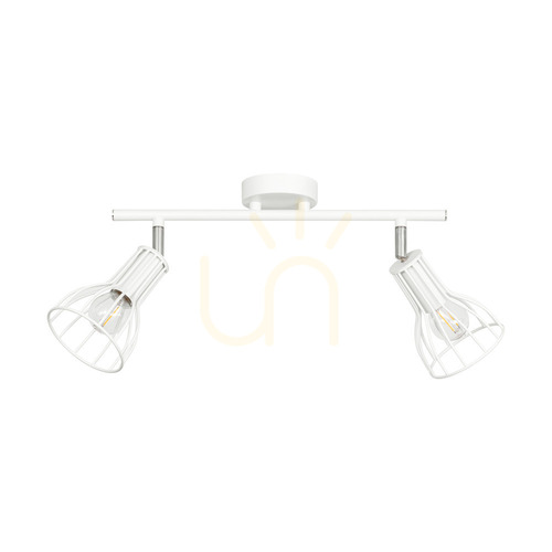 Sprawdź Lampa Sufitowa Megan 2xE14 Max.40W Biały Metal 37.5 cm
