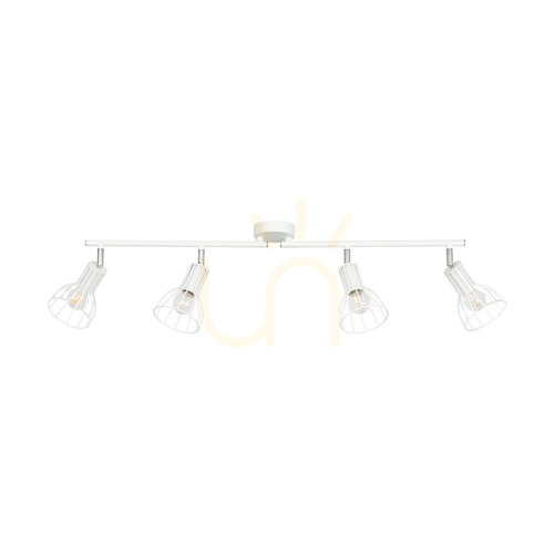 Sprawdź Lampa Sufitowa Megan 4xE14 Max.40W Biały Metal 75 cm