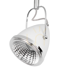 Lampa Sufitowa Oliver Incl.2xGU10 LED Max.5,5W Biały/Chrom Metal 35 cm small 2