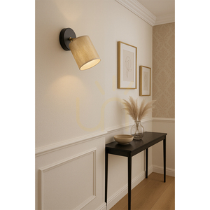 Kinkiet Ora 1xE27 Max.25W Czarny-Złoty Metal/Złoty Abażur 25 cm small 2