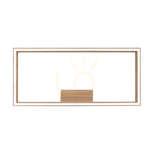 Lampa Sufitowa Ramme 1xLED 3000K 34W Dąb Olejowany 83 cm small 1