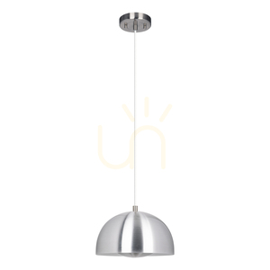 Lampa Wisząca Ray Incl.1xLED 3000K 10W Aluminium Metal/Transparentny Kabel PVC Ø25.5 cm small 0