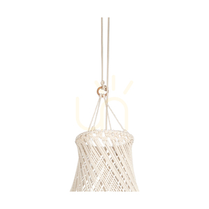 Lampa Wisząca Reve 3xE27 Max.15W LED Dąb Olejowany/Naturalny Kabel w Oplocie/Kremowy Bawełniany Sznurek Pleciony Ø65 cm small 1