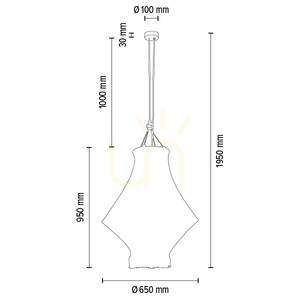 Lampa Wisząca Reve 3xE27 Max.15W LED Dąb Olejowany/Naturalny Kabel w Oplocie/Kremowy Bawełniany Sznurek Pleciony Ø65 cm small 2