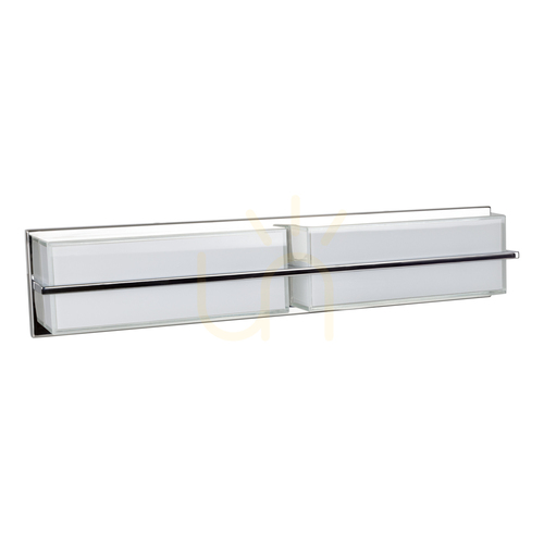 Sprawdź Kinkiet Sally Incl.LED 3000K 20W Chrom Metal/Biały Szklany Klosz 60 cm