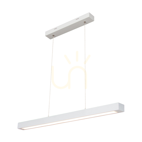 Sprawdź Lampa Wisząca Smal 2xLED 3000K 22,5W Drewno Bukowe Białe/Transparentny Kabel PVC z Ściemniaczem Dotykowym 80 cm