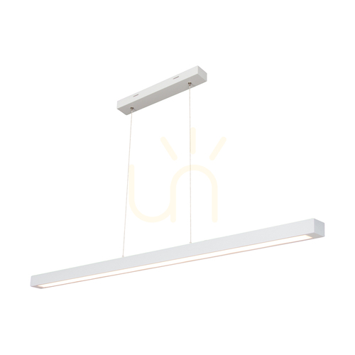 Sprawdź Lampa Wiszaca Smal 2xLED 3000K 34,5W Drewno Bukowe Białe/Transparentny Kabel PVC z Ściemniaczem Dotykowym 110 cm