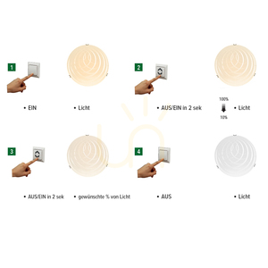 Lampa Sufitowa Sydney Incl.1xLED 2700K 18W Chrom Metal/Biały Szklany Klosz Ø40 cm small 1