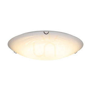 Lampa Sufitowa Sydney Incl.1xLED 2700K 18W Chrom Metal/Biały Szklany Klosz Ø40 cm small 2