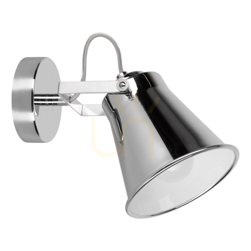 Sprawdź Kinkiet Tekla 1xE27 Max.60W Chrom Metal 17 cm
