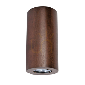 Kinkiet Wooddream Round 2xGU10 Max.6W Drewno Bukowe Orzechowe Ø10 cm small 0