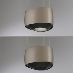 Lampa Wisząca Q-STRETTO 2657-97 Brązowy 2xLED 2 Lampa Wisząca Q-STRETTO 2657-97 Brązowy 2xLED small 2