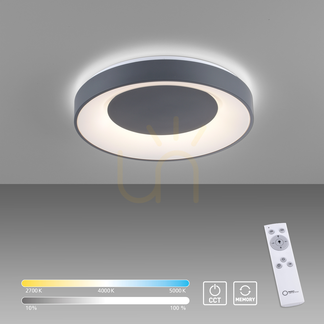 Sprawdź Plafon ANIKA 14326-18 Szary 1xLED Plafon ANIKA 14326-18 Szary 1xLED
