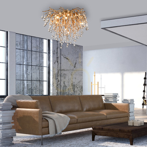 Plafon ICICLE 8091-11 Mosiądz 9xG9 2 Plafon ICICLE 8091-11 Mosiądz 9xG9 small 2