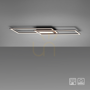 Plafon ASMIN 14694-18 Czarny 1xLED small 10
