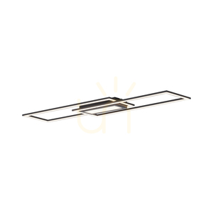 Plafon ASMIN 14694-18 Czarny 1xLED small 6