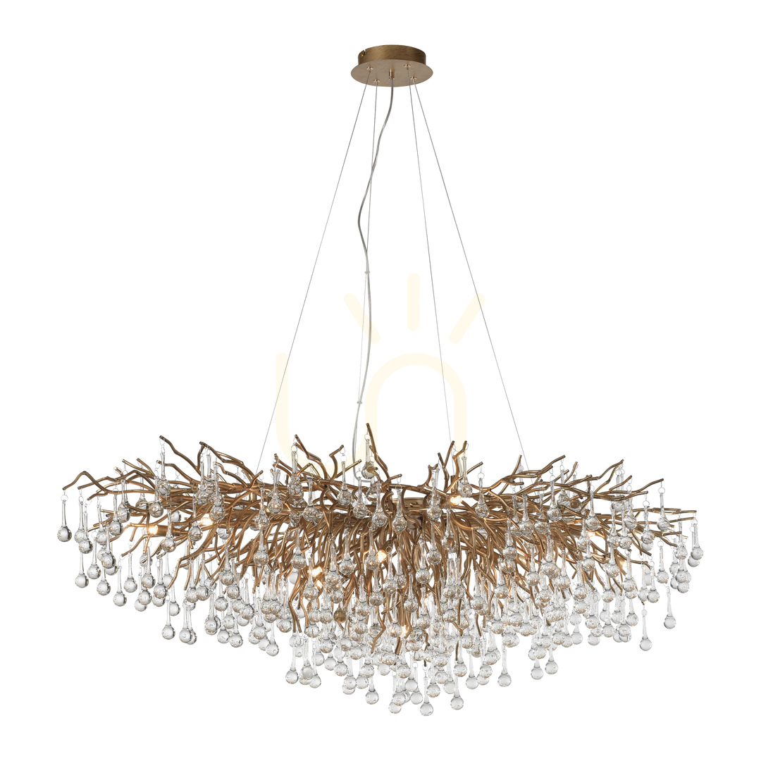 Obejrzyj Lampa Wisząca ICICLE 2031-11 Mosiądz 15xG9 Lampa Wisząca ICICLE 2031-11 Mosiądz 15xG9