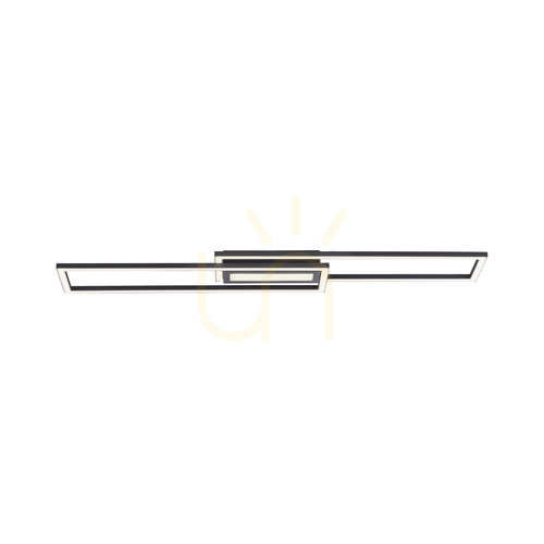 Sprawdź Plafon ASMIN 14696-18 Czarny 1xLED